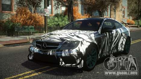 Mercedes-Benz C63 AMG Hugrax S4 para GTA 4