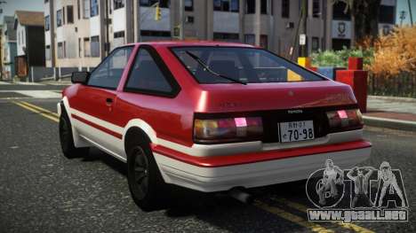 Toyota AE86 Balick para GTA 4