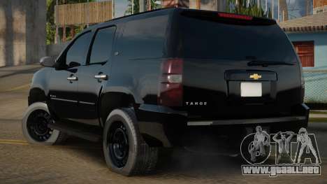 Chevrolet Tahoe V1.2 para GTA San Andreas