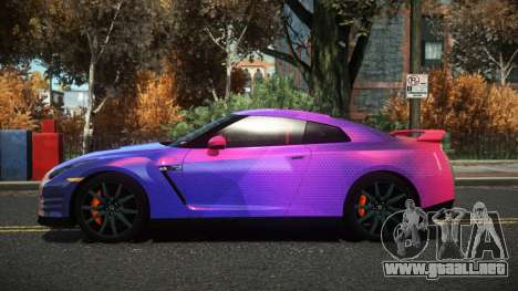 Nissan GT-R Dafhu S7 para GTA 4