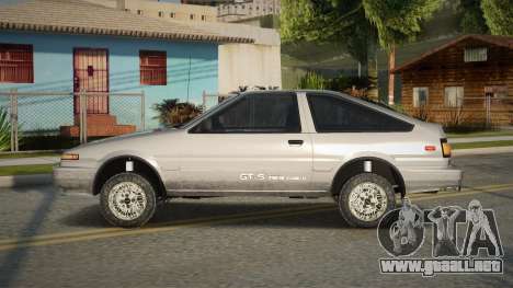 Toyota AE86 Zekbo para GTA San Andreas