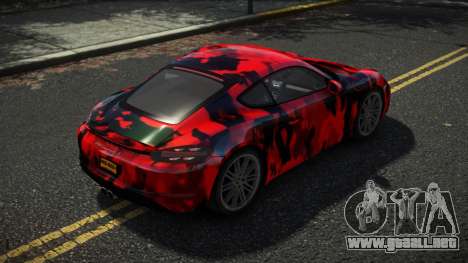 Porsche 718 Wizury S8 para GTA 4