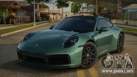 Porsche 911 (992) Carrera 19th para GTA San Andreas