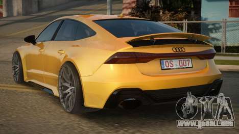 Audi RS7 SM para GTA San Andreas