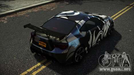 Subaru BRZ Vaklez S6 para GTA 4
