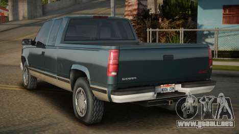 GMC Sierra 98th para GTA San Andreas