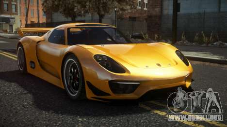 Porsche 918 Azolura para GTA 4
