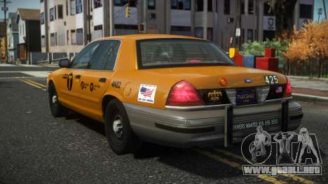 Ford Crown Victoria Taxi Semkoza para GTA 4