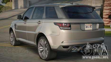 Range Rover Sport ES para GTA San Andreas