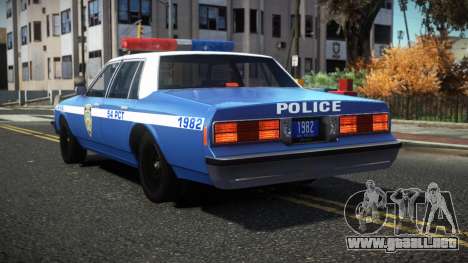 Chevrolet Caprice Classic PDLC para GTA 4