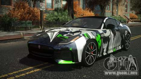 Jaguar F-Type Burza S6 para GTA 4