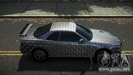 Nissan Skyline R34 Cusvar S8 para GTA 4