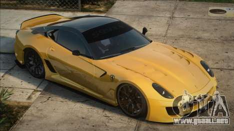 Ferrari 599XX Evo Yellow para GTA San Andreas