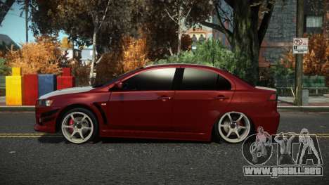 Mitsubishi Lancer Evolution X Volch para GTA 4