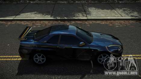 Nissan Skyline R34 Drujo S4 para GTA 4