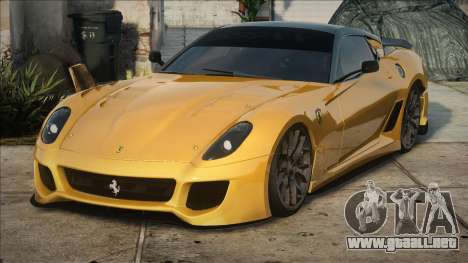 Ferrari 599XX Evo Yellow para GTA San Andreas