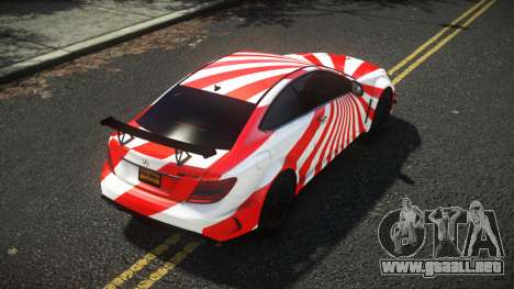 Mercedes-Benz C63 AMG Hugrax S6 para GTA 4