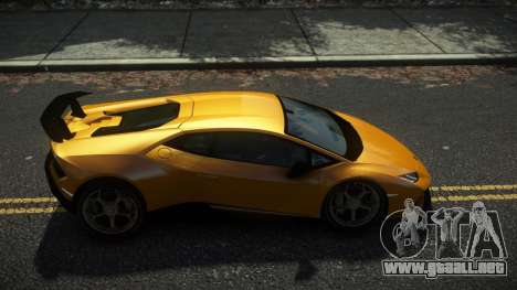 Lamborghini Huracan Munizol para GTA 4