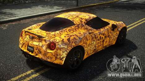 Alfa Romeo 4C Nukeem S3 para GTA 4