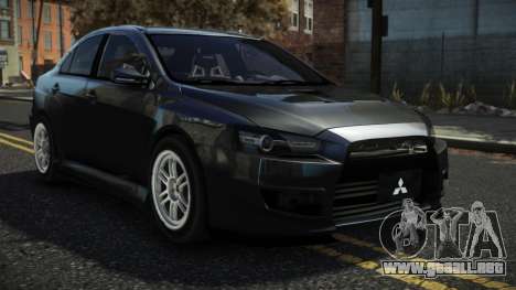 Mitsubishi Lancer Evo X Defax para GTA 4