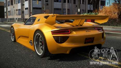 Porsche 918 Azolura para GTA 4
