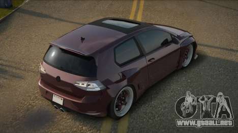 Volkswagen Golf GTI ZAX para GTA San Andreas
