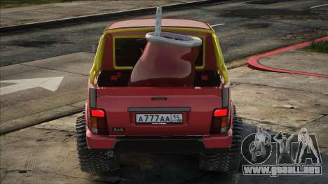 Lada Niva 6x6 New Year para GTA San Andreas