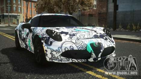 Alfa Romeo 4C Nukeem S14 para GTA 4