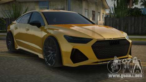 Audi RS7 SM para GTA San Andreas