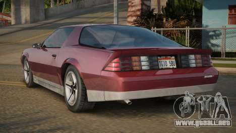 Chevrolet Camaro Z28 86th para GTA San Andreas