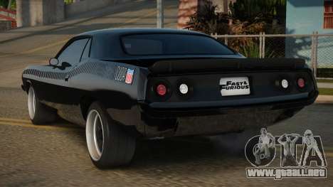 Plymouth Cuda J-Blax para GTA San Andreas
