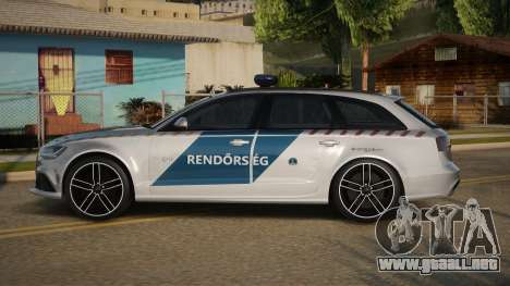 Audi RS6 PDSA para GTA San Andreas