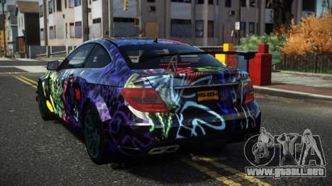 Mercedes-Benz C63 AMG Hugrax S13 para GTA 4
