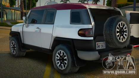 Toyota FJ Cruiser V1.1 para GTA San Andreas