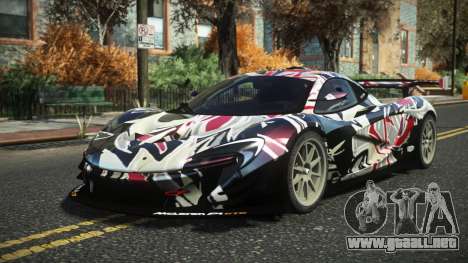 McLaren P1 Horely S12 para GTA 4