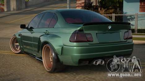 BMW M3 E46 WideBody para GTA San Andreas