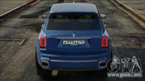 Rolls-Royce Cullinan Blu para GTA San Andreas