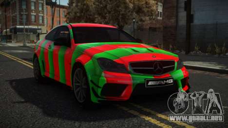 Mercedes-Benz C63 AMG Axury S5 para GTA 4