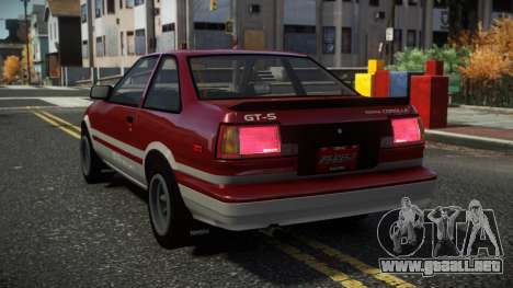 Toyota AE86 Kornusa para GTA 4