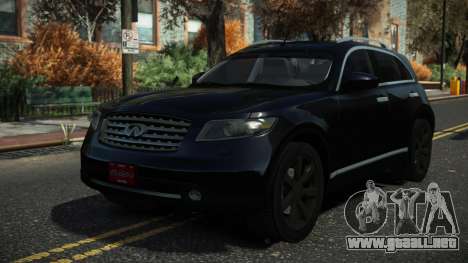 Infiniti FX45 Rekud para GTA 4
