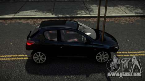 Peugeot 206 Zaserf para GTA 4