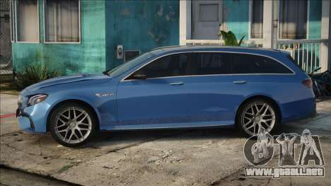 Mercedes-Benz E63s W213 Estate Blue para GTA San Andreas