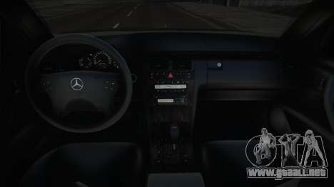 Mercedes-Benz E420 W210 Black para GTA San Andreas