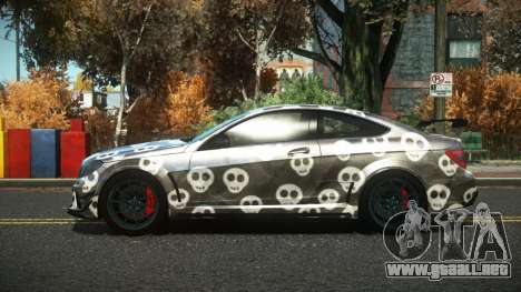 Mercedes-Benz C63 AMG Hugrax S2 para GTA 4
