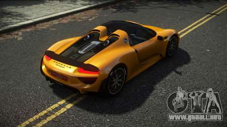 Porsche 918 Hazols para GTA 4