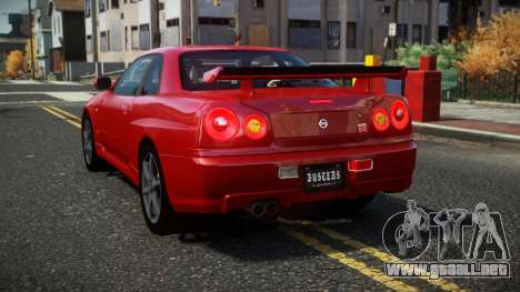 Nissan Skyline R34 Cusvar para GTA 4