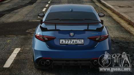 Alfa Romeo Giulia BL para GTA San Andreas
