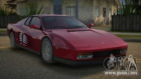 Ferrari 512 TR 85th para GTA San Andreas