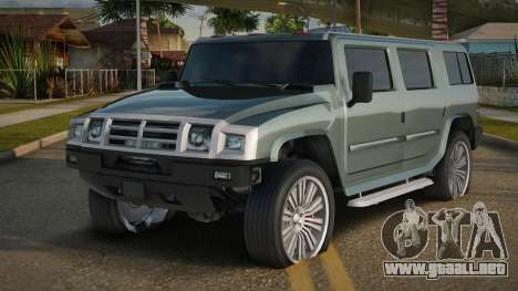 Hummer H2 12th para GTA San Andreas