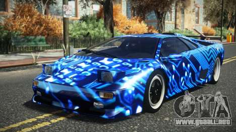 Lamborghini Diablo Sinjo S14 para GTA 4